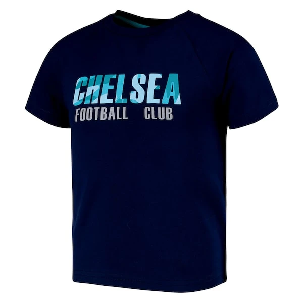 Chelsea Camo Short Pyjamas - Navy - Boys 4 Chelsea Camo Short Pyjamas - Navy - Boys - Image 2