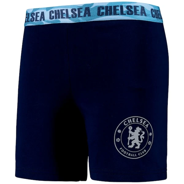 Chelsea Camo Short Pyjamas - Navy - Boys 6 Chelsea Camo Short Pyjamas - Navy - Boys - Image 4