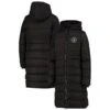 Chelsea Chelsea Long Padded Coat - Black - Girls