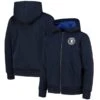 Chelsea Core Zip Through Hoodie - Navy - Boys