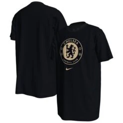 Chelsea Crest T-Shirt - Black - Kids