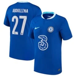 Nike Chelsea Cup Home Stadium Shirt 2022-23 - Kids With Abdullina 27 Printing