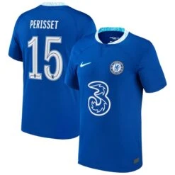 Nike Chelsea Cup Home Stadium Shirt 2022-23 - Kids With Perisset 15 Printing