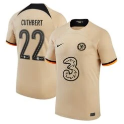 Nike Chelsea Cup Third Stadium Shirt 2022-23 - Kids With Cuthbert 22 Printing