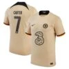 Nike Chelsea Cup Third Stadium Shirt 2022-23 With Carter 7 Printing
