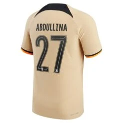 Nike Chelsea Cup Third Vapor Match Shirt 2022-23 With Abdullina 27 Printing -Nike Store chelsea cup third vapor match shirt 2022 23 with abdullina 27 printing ss4 p 13321577pv 2u 1fyuuz5bwvihc2zo2pstv a80c6ae70810416991617fdaed2cda52