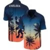 Unknown Chelsea Hawaiian Shirt - Blue - Mens