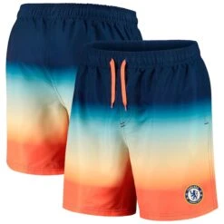 Unknown Chelsea Hawaiian Swim Short - Blue - Mens