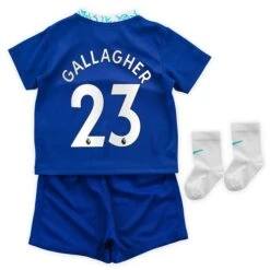 Nike Chelsea Home Stadium Kit 2022-23 - Infants With Gallagher 23 Printing -Nike Store chelsea home stadium kit 2022 23 infants with gallagher 23 printing ss4 p 13350940pv 2u u31t7qpdocksbqcmvb1rv ca660a6d62cc47c98a375ca440ad24c6