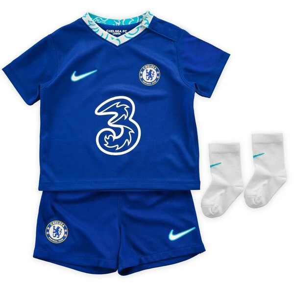 Nike Chelsea Home Stadium Kit 2022-23 - Infants With Mudryk 15 Printing 4 Nike Chelsea Home Stadium Kit 2022-23 - Infants With Mudryk 15 Printing - Image 2