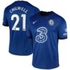 Nike Chelsea Home Stadium Shirt 2020-21 With Chilwell 21 Printing