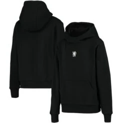 Chelsea Leisure Overhead Hoodie - Black - Girls