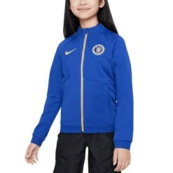 Chelsea Nike Academy Pro Anthem Jacket - Blue - Kids