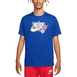 Chelsea Nike Futura T-Shirt - Navy