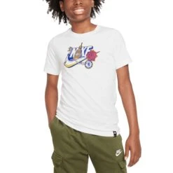Chelsea Nike Futura T-Shirt - White