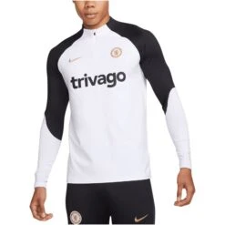 Chelsea Nike Strike Drill Top - White