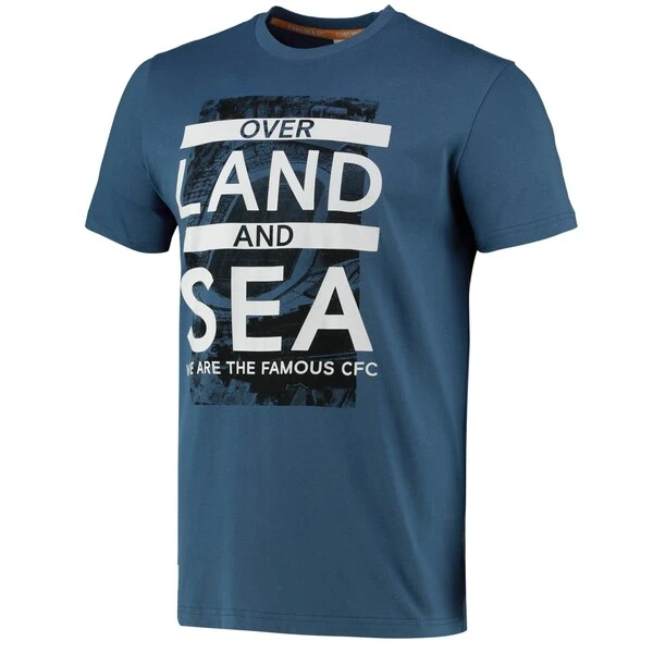 Chelsea Pride Of London Land & Sea T-Shirt - Blue - Mens 4 Chelsea Pride Of London Land & Sea T-Shirt - Blue - Mens - Image 2