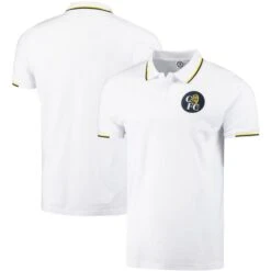 Chelsea Retro 98 Tipped Polo - White - Mens