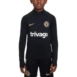 Chelsea Strike Drill Top - Black - Kids