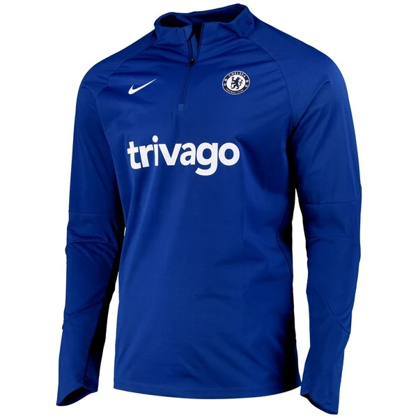 Nike Chelsea Strike Drill Top Thermal - Blue 4 Nike Chelsea Strike Drill Top Thermal - Blue - Image 2