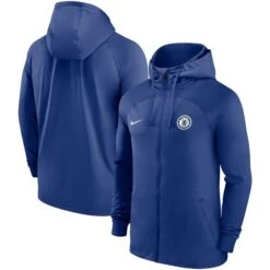Nike Chelsea Strike Track Jacket With Hood - Blue
