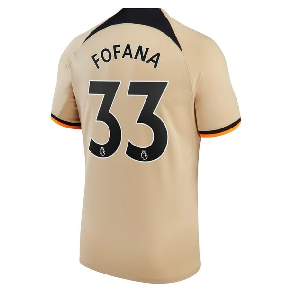 Nike Chelsea Third Stadium Shirt 2022-23 - Kids With Fofana 33 Printing 5 Nike Chelsea Third Stadium Shirt 2022-23 - Kids With Fofana 33 Printing - Image 3