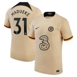 Nike Chelsea Third Stadium Shirt 2022-23 - Kids With Madueke 31 Printing