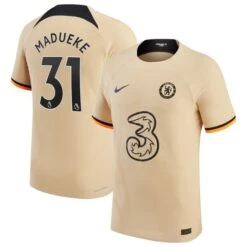 Nike Chelsea Third Vapor Match Shirt 2022-23 With Madueke 31 Printing