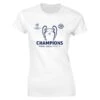 Chelsea UCL 2021 Champions Graphic T-Shirt - White - Womens