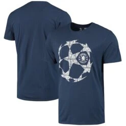 Chelsea UEFA Champions League T-Shirt - Navy - Mens