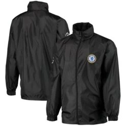 Chelsea UEFA Champions League Winbreaker - Black - Unisex