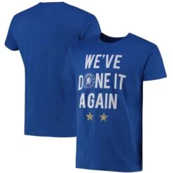 Chelsea We've Done It Again T-Shirt - Blue - Mens