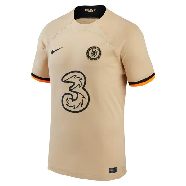 Nike Chelsea WSL Third Stadium Shirt 2022-23 - Kids With Bright 4 Printing 4 Nike Chelsea WSL Third Stadium Shirt 2022-23 - Kids With Bright 4 Printing - Image 2