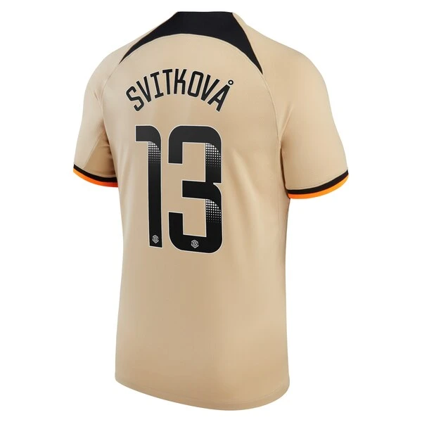Nike Chelsea WSL Third Stadium Shirt 2022-23 - Kids With Svitková 13 Printing 5 Nike Chelsea WSL Third Stadium Shirt 2022-23 - Kids With Svitková 13 Printing - Image 3