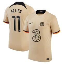 Nike Chelsea WSL Third Stadium Shirt 2022-23 With Reiten 11 Printing