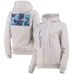 Chelsea Zip Through Hoodie - Grey Marl - Womens