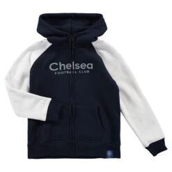 Chelsea Hoodie - Navy/White - Infant Girl