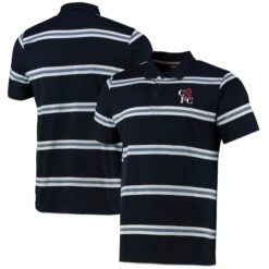 Chelsea Retro Striped Polo - Navy/ White - Mens
